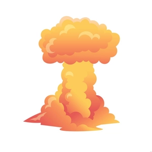 Fire Cloud Illustration