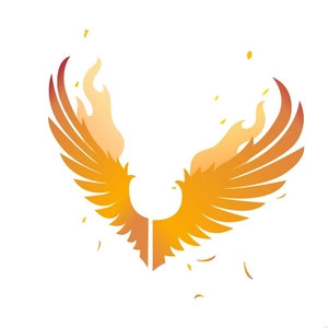 Fire Wings Illustration