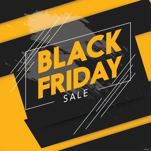 Vintage Black Friday Vector
