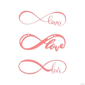 Infinity Love Vector