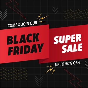 Black Friday Sale Vector
