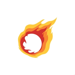 Circle Fire Illustration