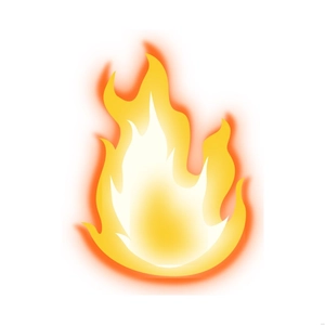 Fire Glow Illustration