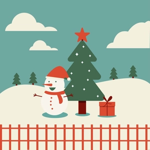 Old Christmas Illustration