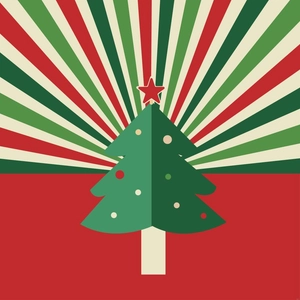 Retro Christmas Illustration