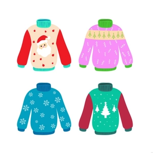 Christmas Sweater Illustration