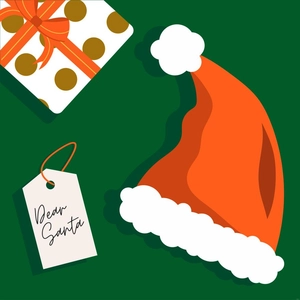 Santa Hat Illustration