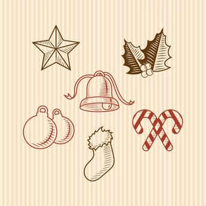 Vintage Christmas Illustration