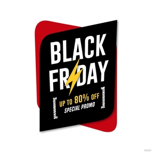 Black Friday Promotion Vector