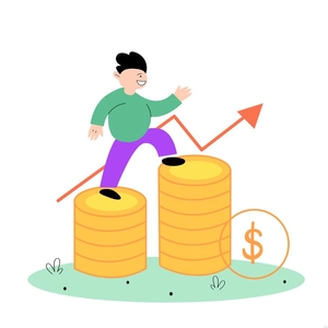 Money Growth Illustration