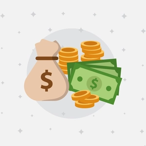Simple Money Illustration
