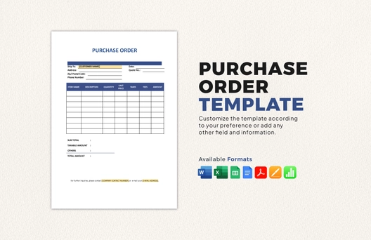 Purchase Order Template