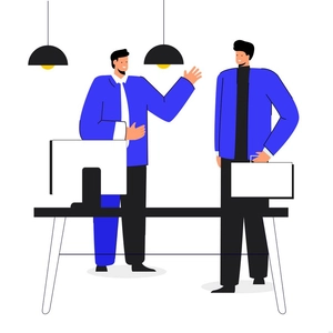 Business Office Illustration