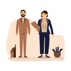 Office Wear Illustration
