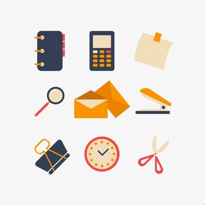 Office Tools Illustration