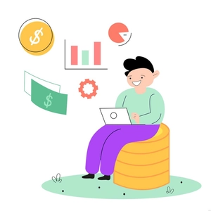 Money Management Illustration