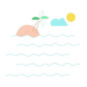 Water Line Illustration