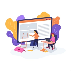 Web Design Illustration