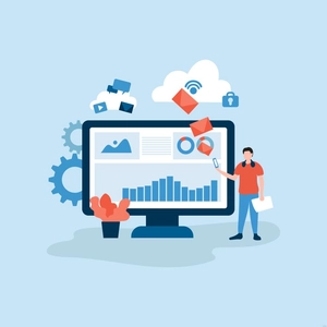 Simple Technology Illustration