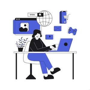 Modern Technology Illustration