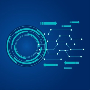 Technology Line Illustration