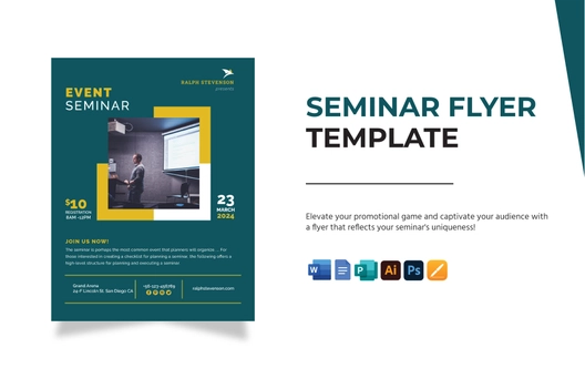 Seminar Flyer Template