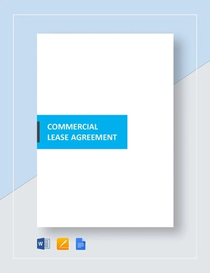 Simple Commercial Lease Agreement Template