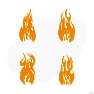 Tribal Flame Vector