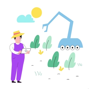 Nature Technology Illustration