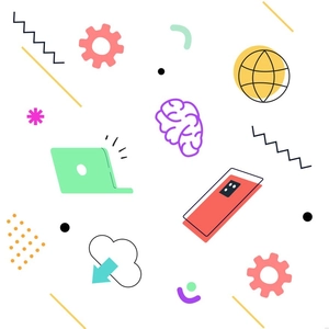 Technology Pattern Illustration