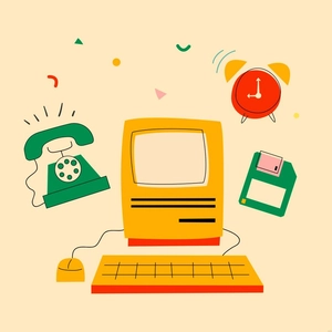 Vintage Technology Illustration