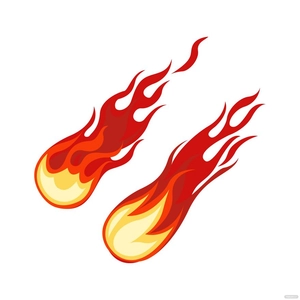 Fire Ball Vector