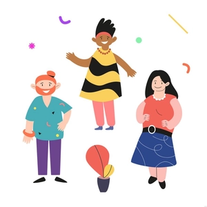 Fashion People Illustration