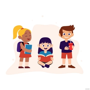 Cartoon Kids Vector