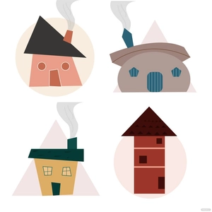 Cartoon House Vector