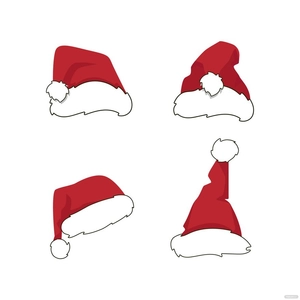 Santa Claus Hat Vector