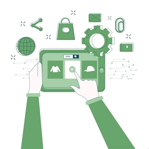 Digital Technology Illustration