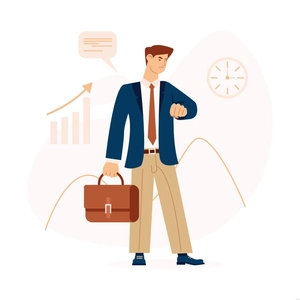 Business Man Illustration