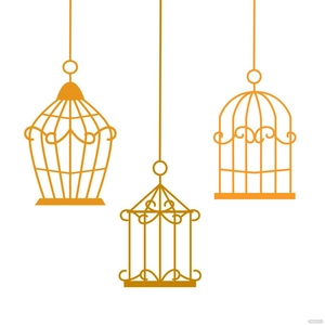 Bird Cage Vector