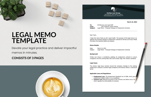 Legal Memo Template Legal Memo Template
