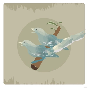 Vintage Bird Vector