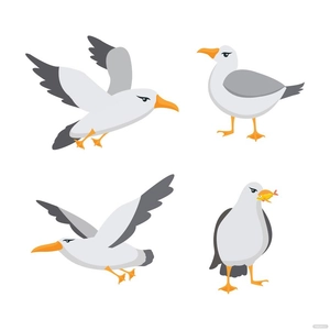 Sea Bird Vector