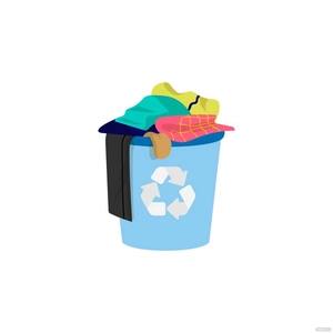 Recycle Clothes Vector