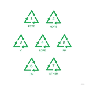 Recycle Symbol Vector