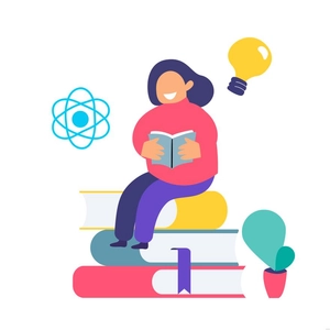Flat Education Illustration