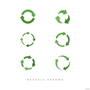Recycle Arrows Vector