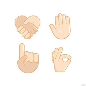 Transparent Hand Vector