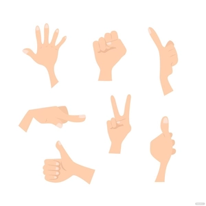 Cartoon Hand Vector