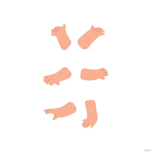 Baby Hand Vector