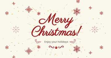 Free Animated Christmas Facebook Post Template to Edit Online